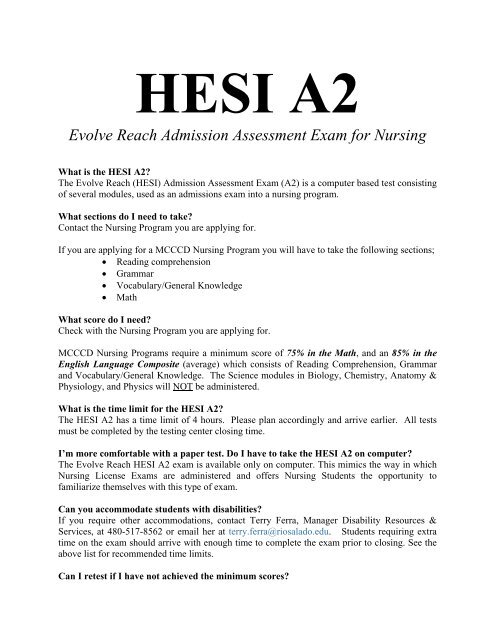 Hesi Exam Nursing Entrance Coaching