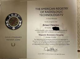 Arrt Exam Duplicate Certificate Order