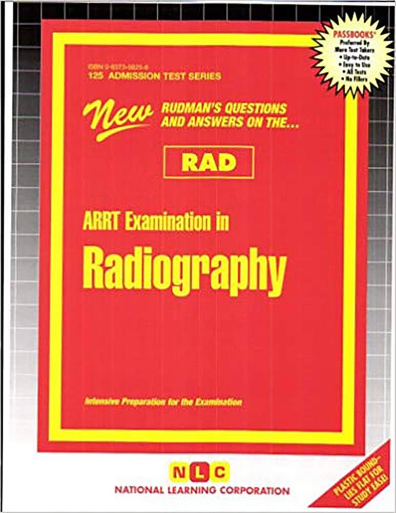 Arrt Radiography Exam E-Learning Package